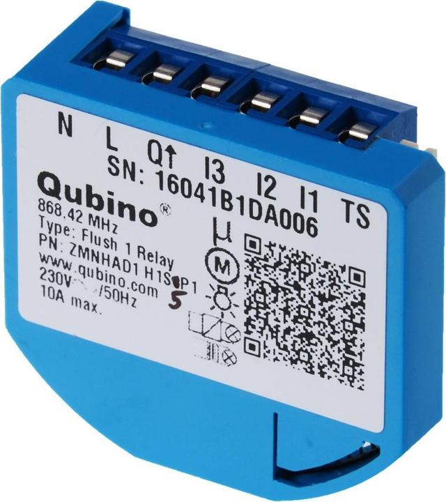 Image du produit Qubino Flush 1 relais (Actionneur de commutation)