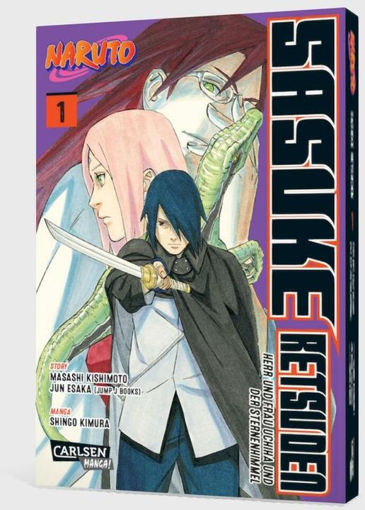Actual product image Naruto - Sasuke Retsuden: Herr und Frau Uchiha und der Sternenhimmel (Manga) 1 (German, Jun Esaka, Masashi Kishimoto, 2024)