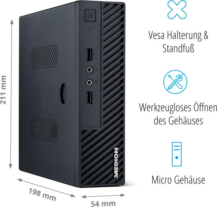 Immagine prodotto Medion Akoya S23002 (Intel Celeron J4105, 4 GB, 128 GB)