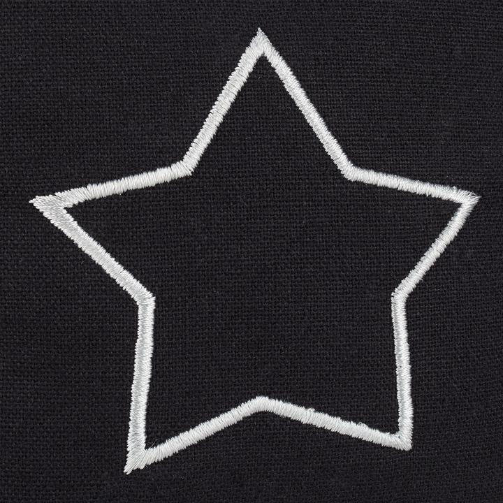 Actual product image Relaxdays Sandbag Doorstopper with Star (1 Piece, 14 x 10 x 18.5 cm)