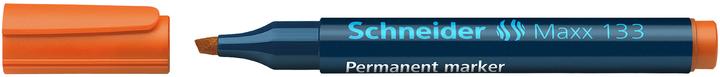 Image du produit Schneider Marqueur permanent Maxx 133, 1+4 mm, orange (Orange, 4 mm, 1 x)
