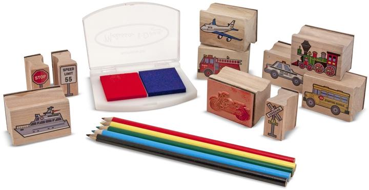 Immagine prodotto Melissa & Doug Timbro Set di veicoli