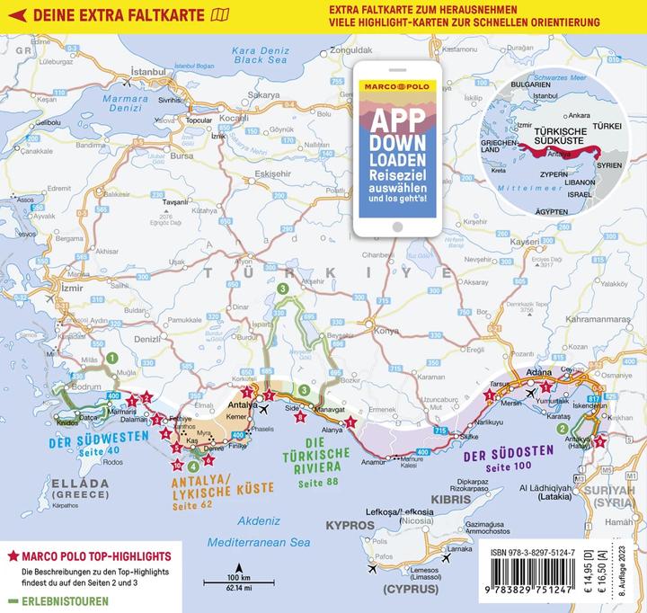Produktbild Reiseführer Türkische Südküste (Deutsch, Dilek Zaptcioglu-Gottschlich, Jürgen Gottschlich, 2022)