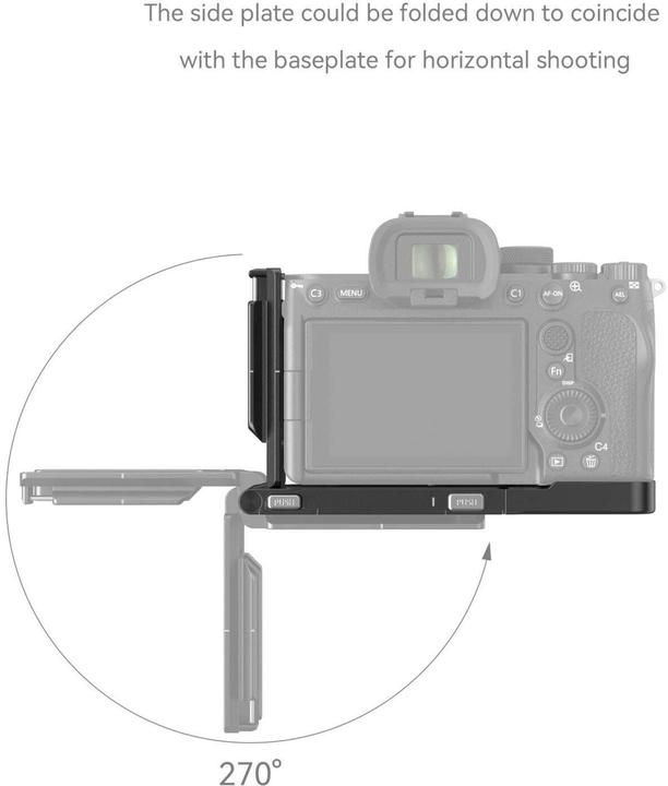 Produktbild SmallRig Foldable L Bracket for Sony Alpha 7R V / Alpha 7 IV / Alpha 7S III
