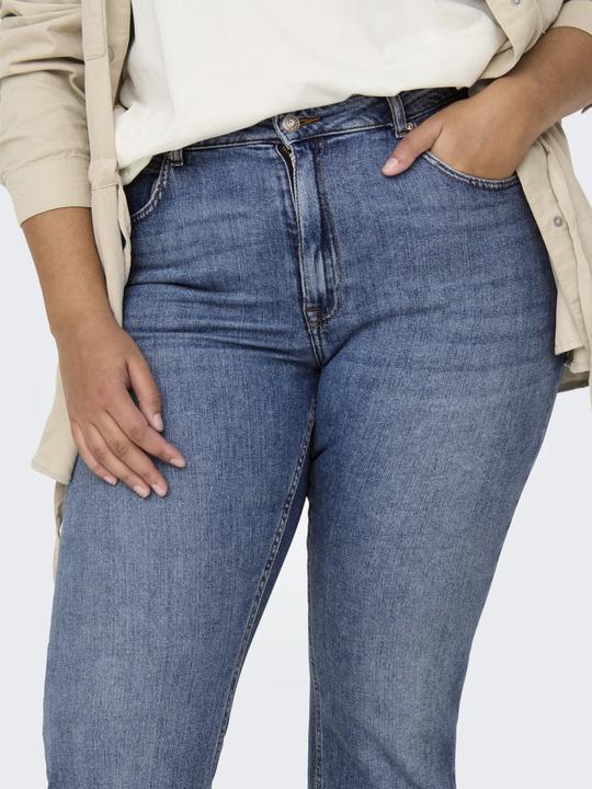 Actual product image Only CAREVERLY mid waist flared jeans regular fit jeans (W52/L34)