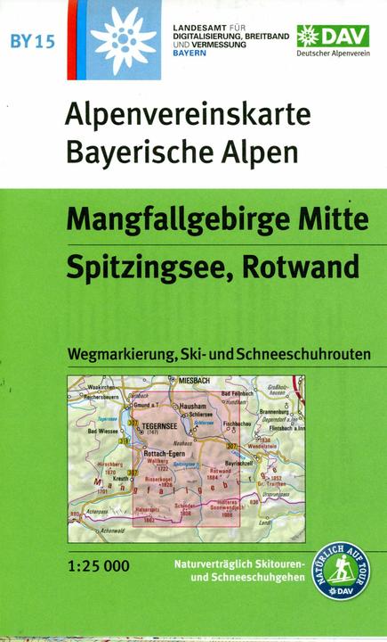 Produktbild Mangfallgebirge Mitte, Spitzingsee, Rotwand