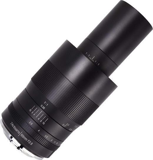 Actual product image 7artisans 60mm F2.8 Macro Sony E (Sony E, APS-C / DX)