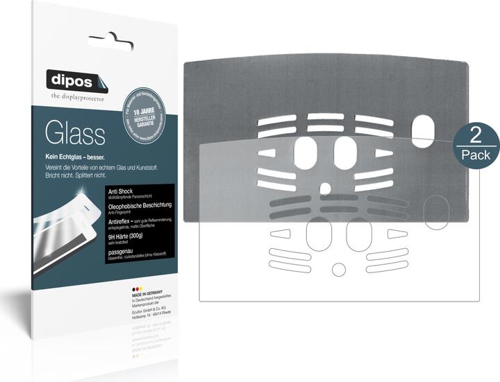 Produktbild Dipos Displayschutz Anti-Shock