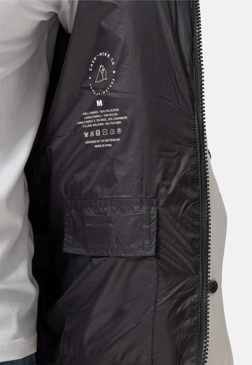 Actual product image Cash-Mere Daunenparka mit Kapuze und Kaschmirfutter (XL)