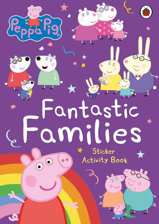 Image du produit Peppa Pig : Fantastic Families Sticker Activity Book