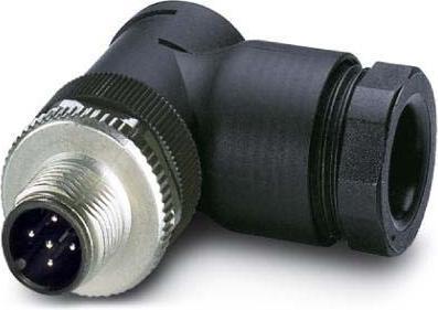 Produktbild Phoenix Contact 1408992 Sensor-/Aktor-Steckverbinder, unkonfektioniert M12 Stecker, gewinkelt Polzahl: 5 1 St.