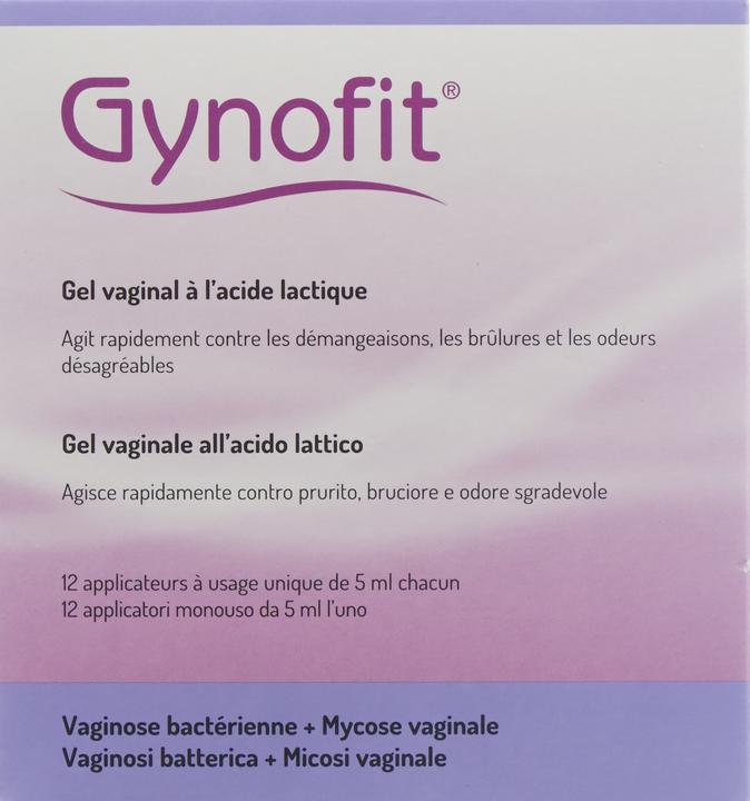 Actual product image Gynofit Lactic acid vaginal gel (60 ml, Intimate gel)