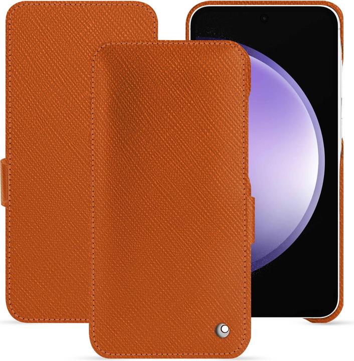 Actual product image Noreve Horizontal leather flap shell (Samsung Galaxy S23 FE)