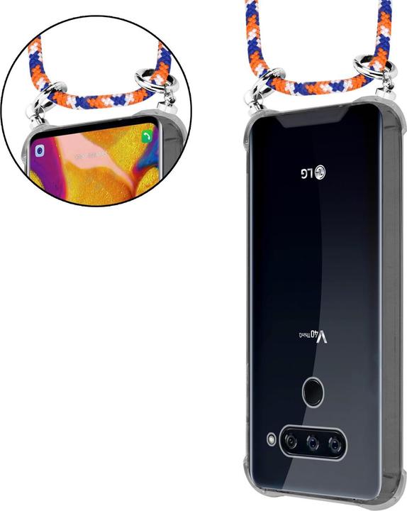 Produktbild Cadorabo TPU Handy Kette SILBER Cover