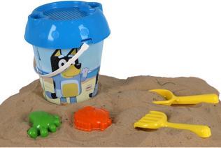 Actual product image Nobrand Bucket set Bluey 5 pieces 18 cm