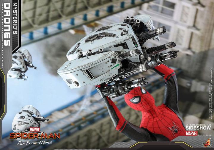 Actual product image Hot Toys Spider-Man: Far From Home "Mysterio's Drones" 1/6 Accessory Set
