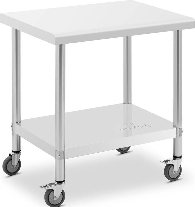 Actual product image Royal Catering Wheeled work bench - 60 x 80 cm - 135 kg load capacity - (60 cm, 80 cm)