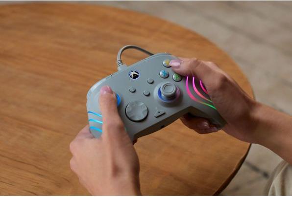 Produktbild Turtle Beach Afterglow Wave Wired Controller · XB · Grey (Xbox One S, Xbox Series X, Xbox Series S, PC)
