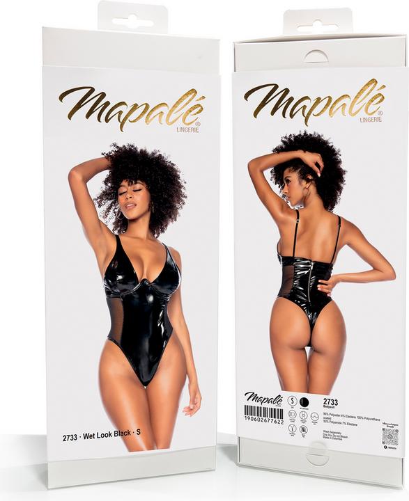 Mapale Romper - L - Nat Zwart (L)