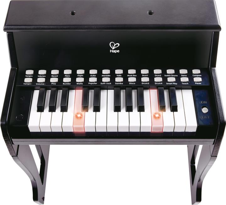 Produktbild Hape Leuchttasten-Piano mit Hocker (Multilingual)
