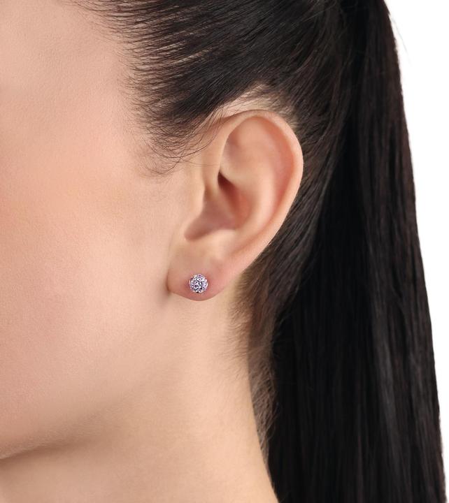 Actual product image Amor Ohrschmuck für Damen, 925 Sterling Silber, Zirkonia synth. (Silver 925)