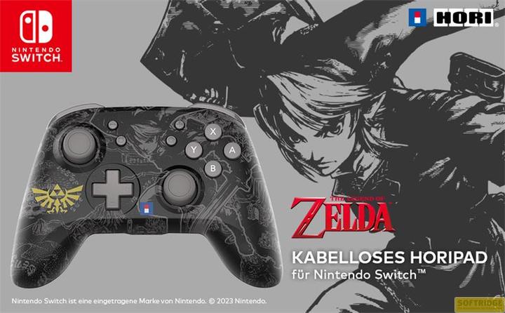 Produktbild HORI Wireless Horipad - The Legend of Zelda (Switch)