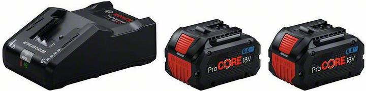 1 piece GAL 18V-160 charger, 2 Bosch ProCORE18V 8.0Ah batteries