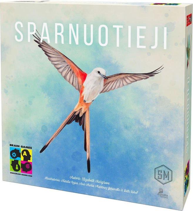 Actual product image Brain Games Board Game Wingspan Lt (English, Lithuanian)
