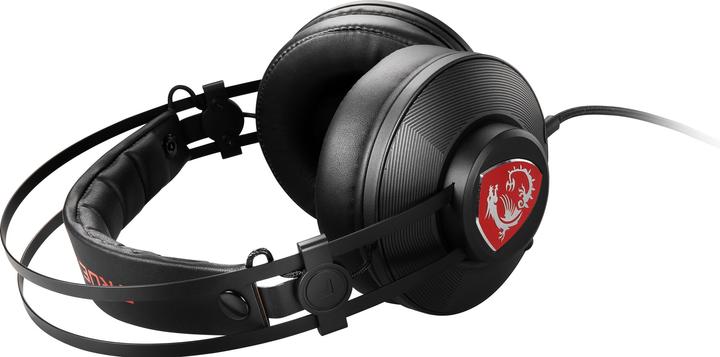 Actual product image MSI H991 Gaming Headset, black (Cable)