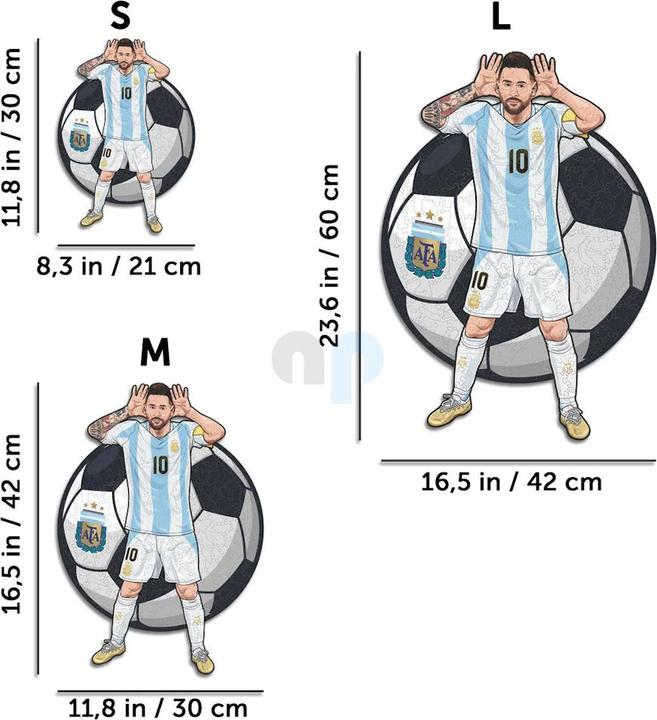 Produktbild Iconic Lionel Messi (Argentina) (270 Teile)