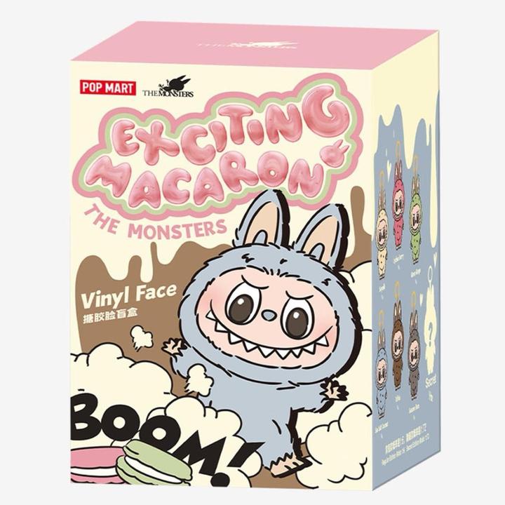 Pop Mart THE MONSTERS - Labubu Exciting Macaron Series Vinyl Plush Blind Box