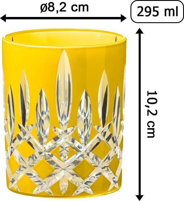 Actual product image Riedel Series LAUDON Tumbler Whisky tumbler Cocktail glass yellow Capacity 295 ml (2.95 dl, 1 x, Whisky glass)