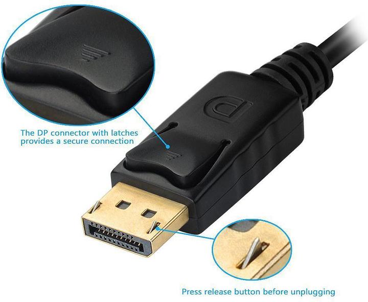 Produktbild equip Displayport->HDMI/VGA/DVI Adapter St/Bu (DVI, 1.50 cm)