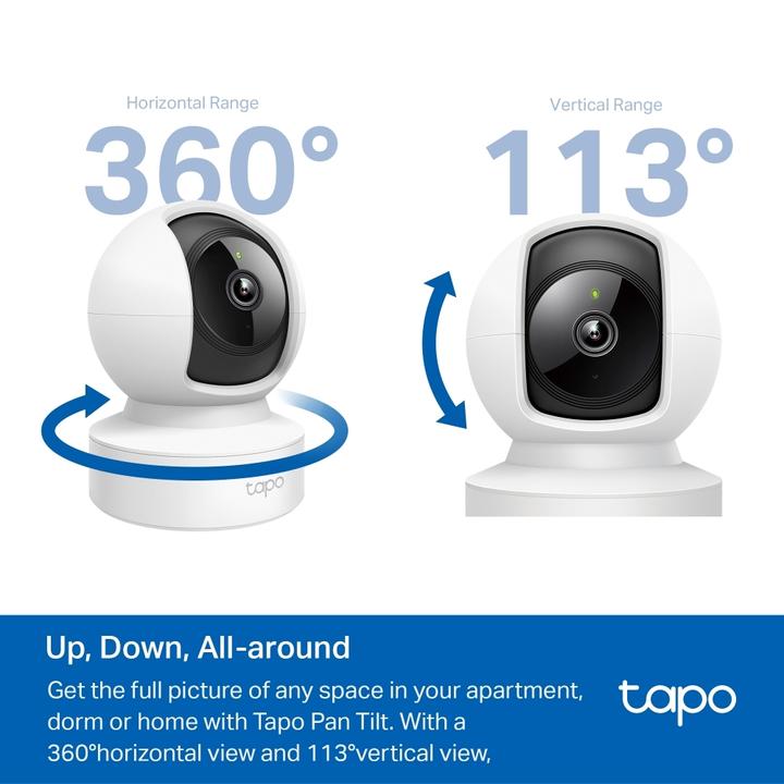 Actual product image TP-Link WRL CAMERA PAN/TILT/TAPO C202 (1920 x 1080 Pixels)