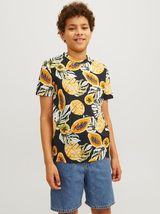 Actual product image Jack & Jones Jortampa Aop Tee Ss Crew Neck Jnr (152)