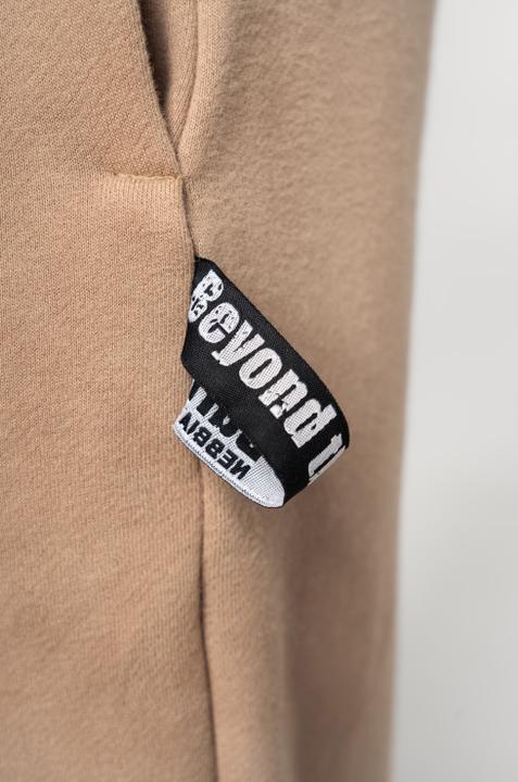 Produktbild Nebbia Baggy Style Sweatpants mit Taschen Gym Bro 365 - light brown (M)