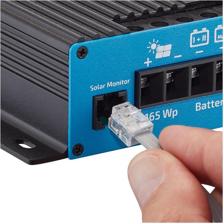 Image du produit Ective MPPT Régulateur de charge solaire DSC25 Régulateur solaire 350WP 25A pour 2 batteries 12V PV