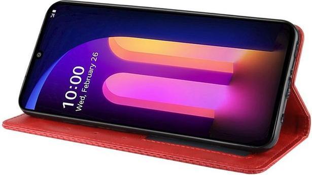 Actual product image MU Classic Retro Leather Bookcover Series (LG V60 ThinQ 5G)