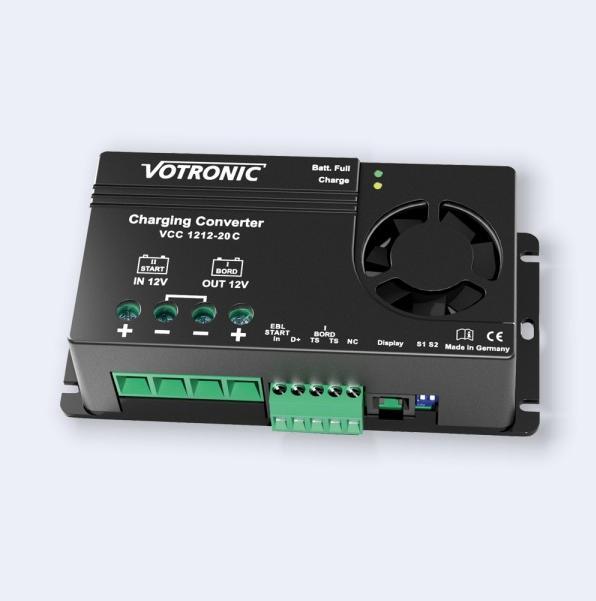 Image du produit Votronic 3321 VCC 1212-20 C 12V à 12V 20A B2B Convertisseur de charge (12V, 25 A)