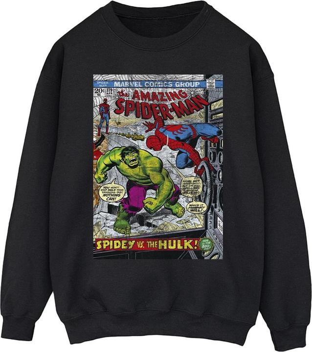 Immagine prodotto Spider-Man VS Hulk Cover Felpa Uomo (S)