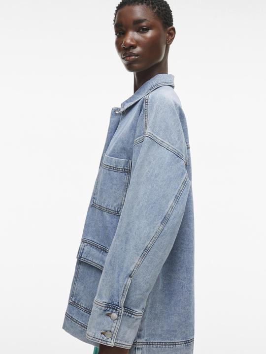 Produktbild Rouge Edit Geknöpfte Jeansjacke (40)