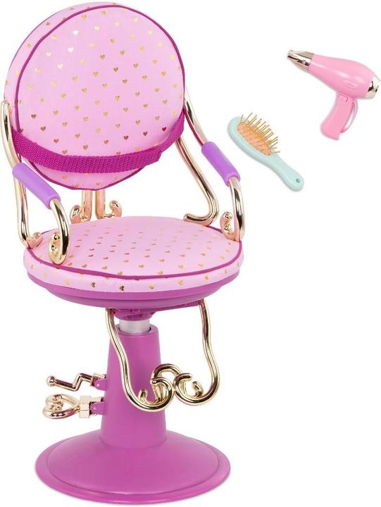 Produktbild Our Generation OG - Friseursalon Stuhl gold/lila