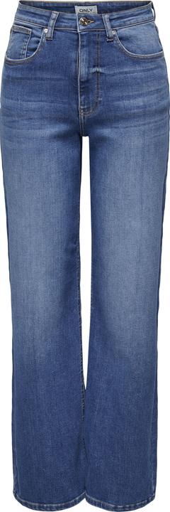 Only ONLJUICY Hohe Taille Weiter Beinschnitt Jeans Jeans mit weitem Bein (W33/L32)