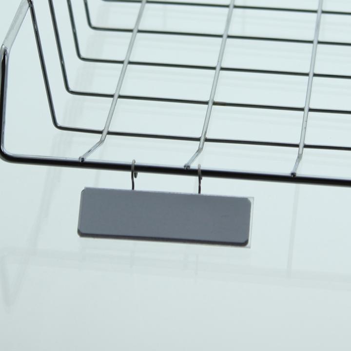 Actual product image Grieshaber Labelling labels 121 for letter trays and shelves WxH 68x20mm galvanised