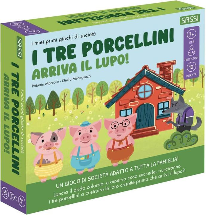 Actual product image Sassi I miei Primi Giochi di Società. I Tre Porcellini