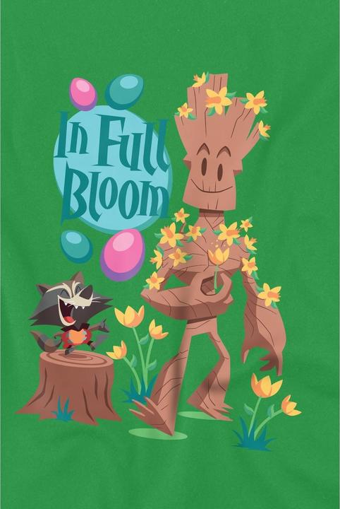 Actual product image Guardians of the Galaxy Mens In Full Bloom T-Shirt (XXL)