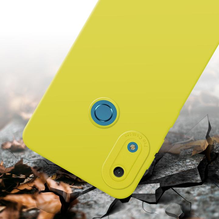 Actual product image Cadorabo Case for Huawei Y6 2019 in TPU Fluid LM162 Style (Huawei Y6 (2019))