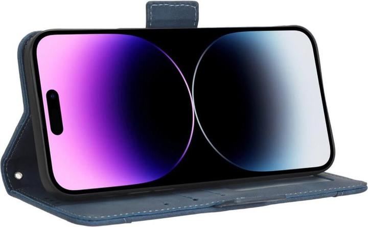 Image du produit Cover-Discount iPhone 15 Pro Max - étui avec de nombreuses poches pour cartes bleu (Apple iPhone 15 Pro Max)