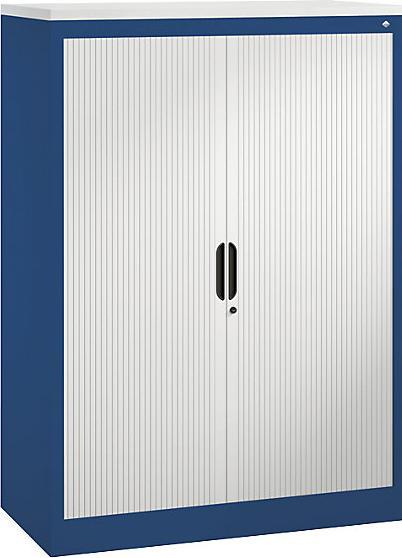 Image du produit C+P Armoire à rideau avec store horizontal (100 x 42 x 134,5 cm)