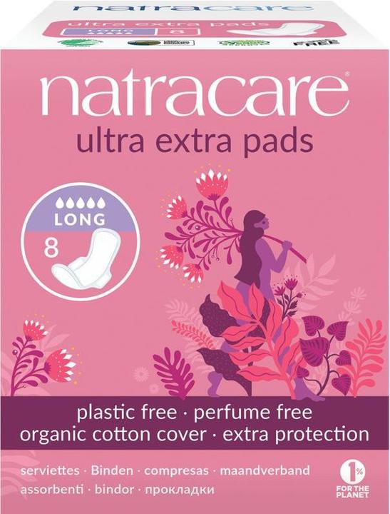 Natracare Ultra Extra (8 x, Damenbinden)
